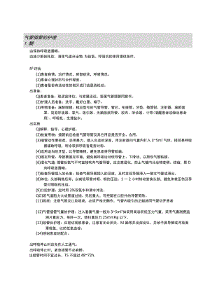 气管插管和气管切开的护理技术护理操作规范考核评分标准.docx