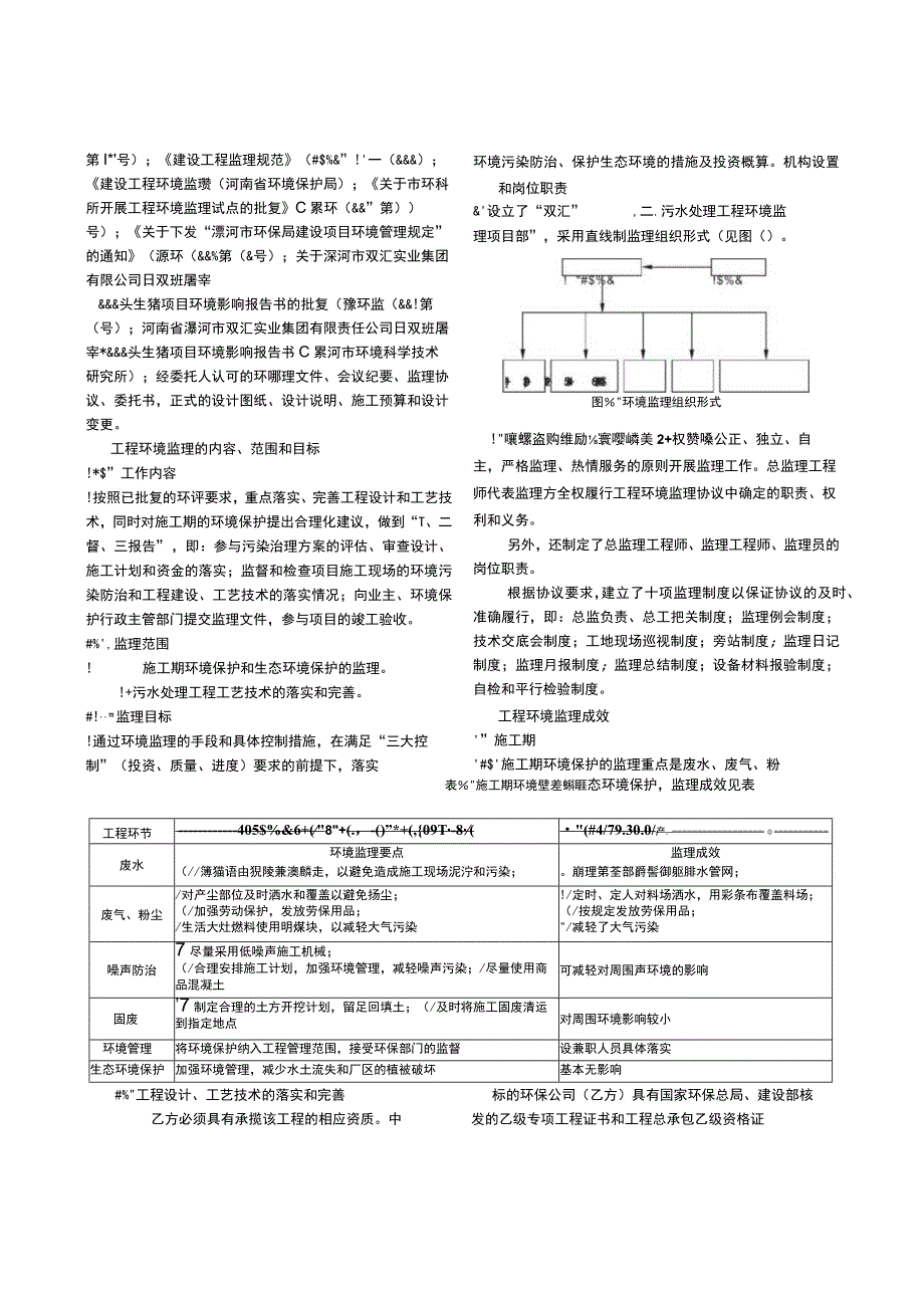 双汇工业园污水处理工程的环境监理实践.docx_第2页