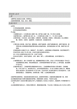 雾化吸入技术护理操作规范考核评分标准.docx