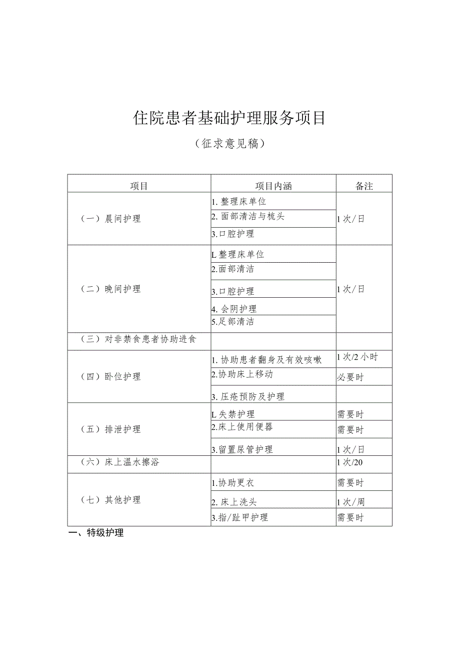 护理服务项目doc各有关医院：.docx_第2页