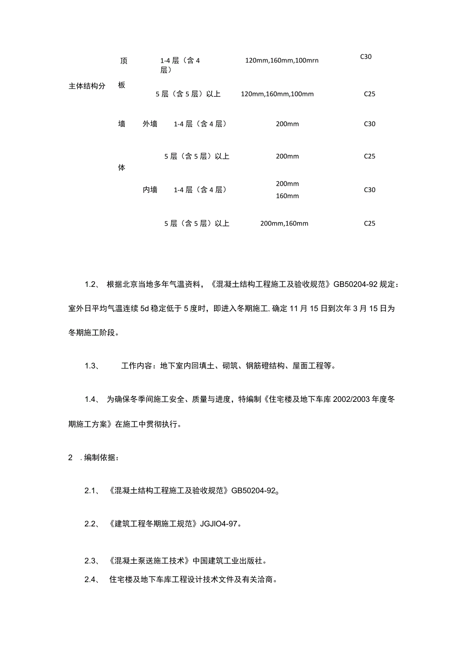 某经济适用房地下车库冬期施工方案.docx_第2页