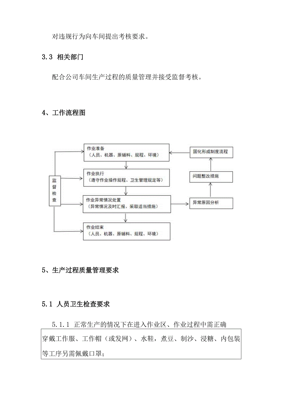 食品生产经营企业食品生产过程质量管理制度（食品生产过程质量控制程序）.docx_第2页