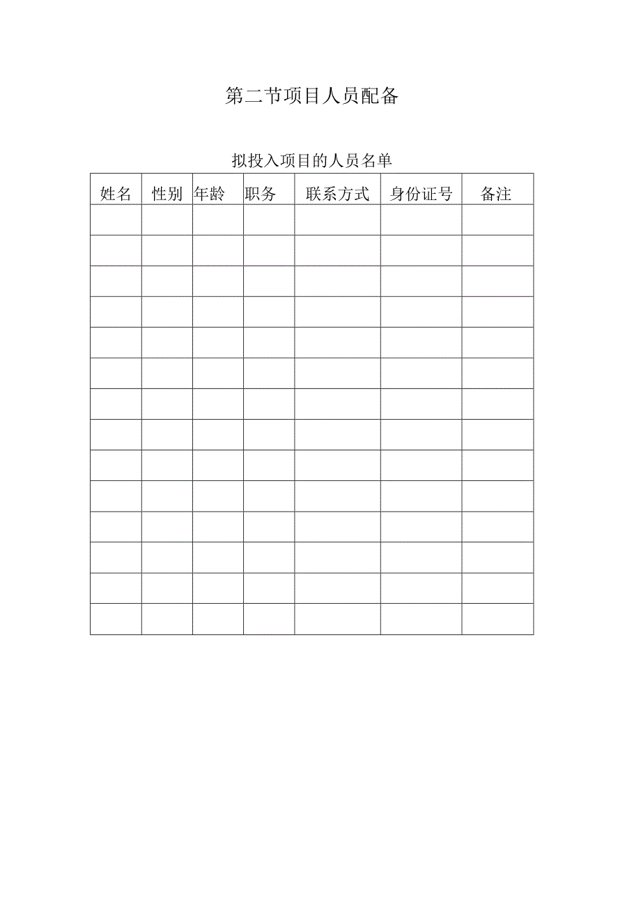 煤炭供应项目（项目组织机构及人员配备）.docx_第3页