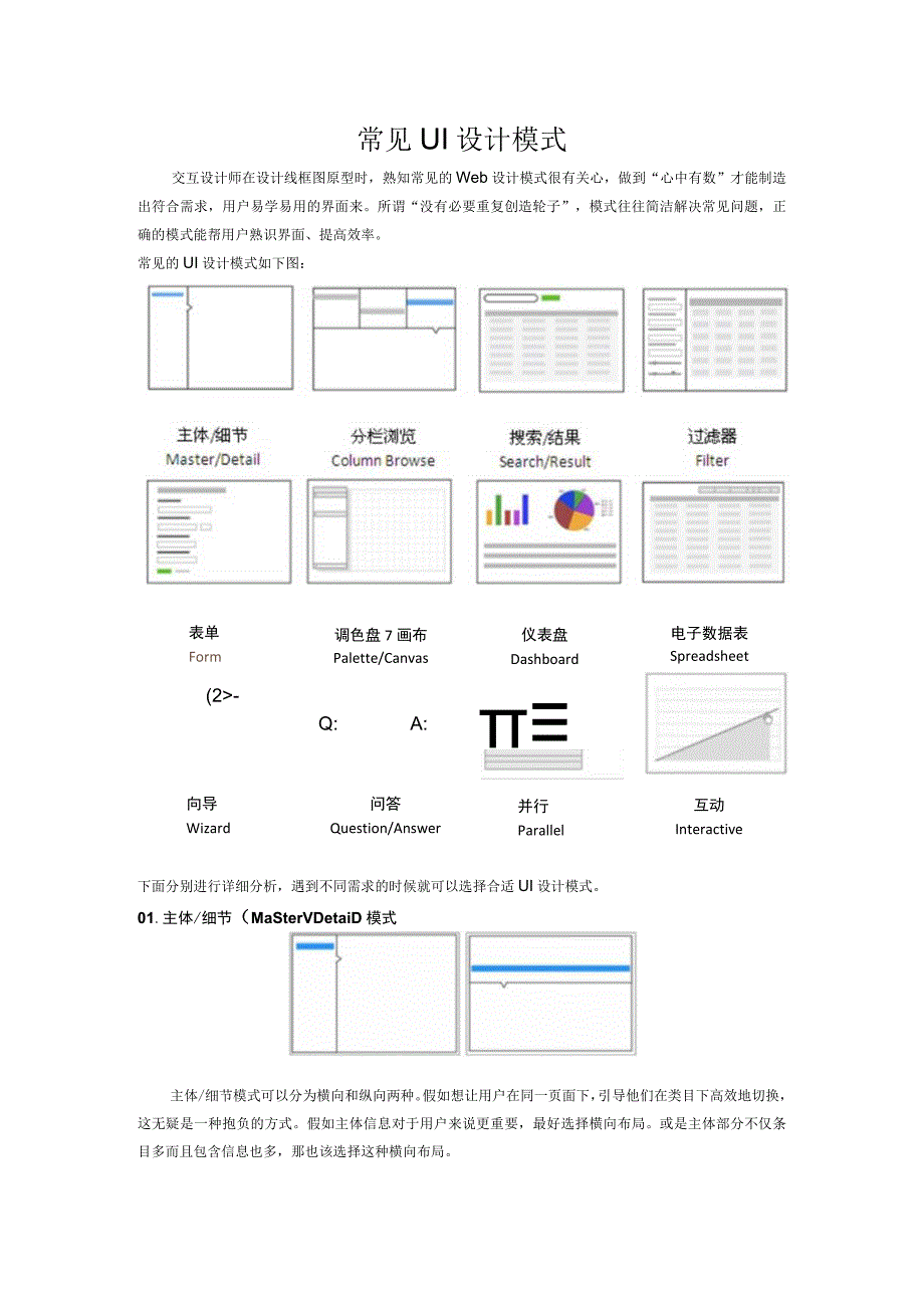 常见UI设计模式.docx_第1页