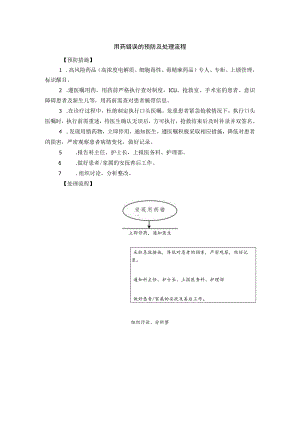 用药错误的预防及处理流程.docx