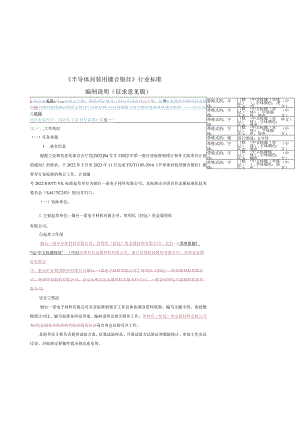 YST1105-半导体封装用键合银丝编制说明.docx