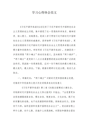 学习心得体会范文.docx