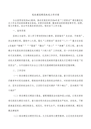 发改建设模范机关工作方案.docx