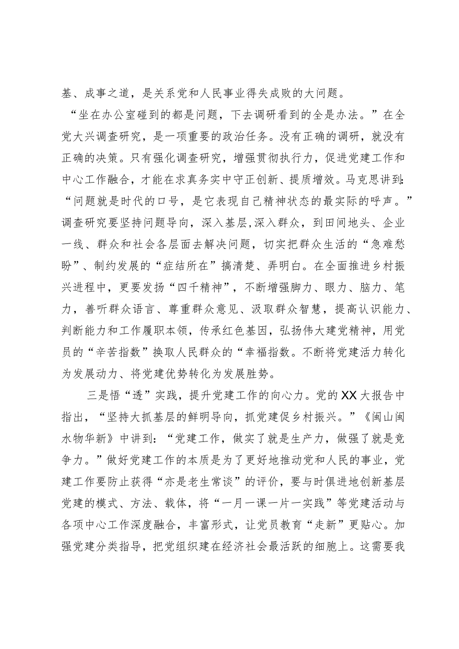 心得体会：以党建之“炬”点燃全面推进乡村振兴“动力擎”.docx_第2页