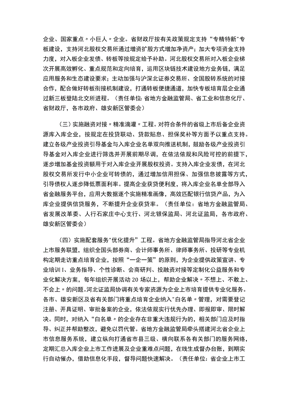 河北省人民政府办公厅关于印发《河北省企业上市行动方案》的通知.docx_第3页