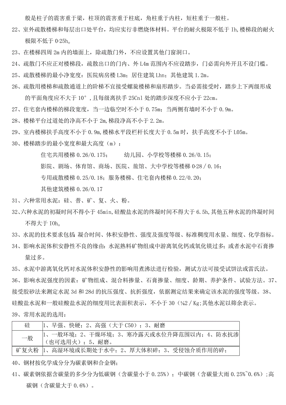 一级建造师建筑工程实务知识点汇总.docx_第3页