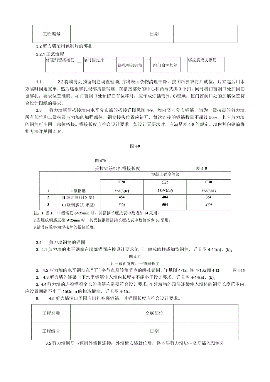 剪力墙结构大模板墙体钢筋绑扎工艺技术交底.docx_第2页