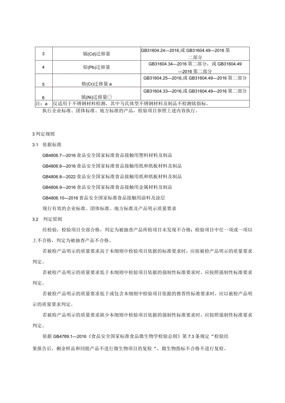 茶叶包装产品质量河南省监督抽查实施细则（2023年版）.docx_第3页