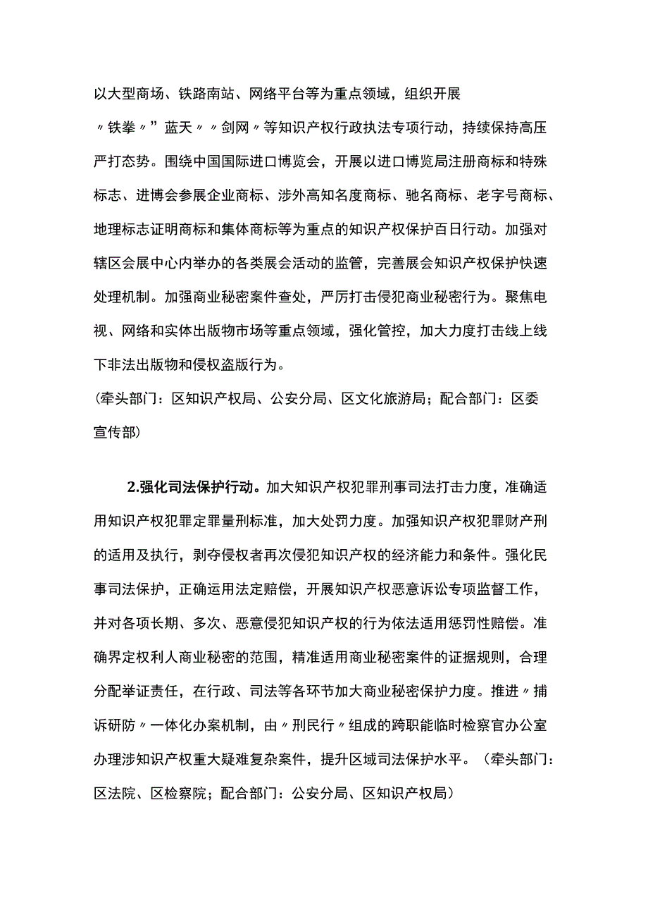 关于创建上海市知识产权保护示范区实施方案.docx_第2页