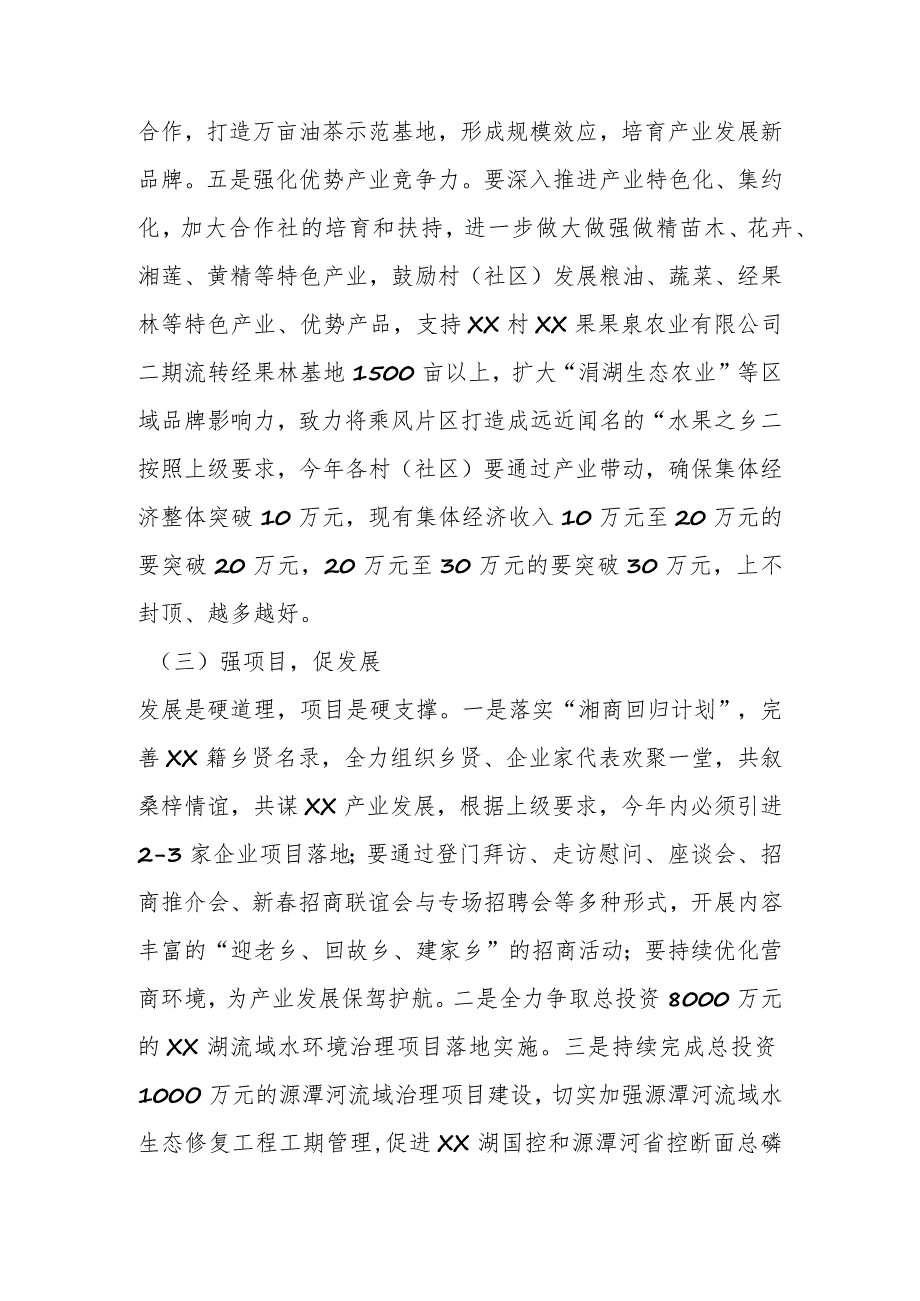 2023年书记在XX镇镇村负责干部大会上的讲话.docx_第3页