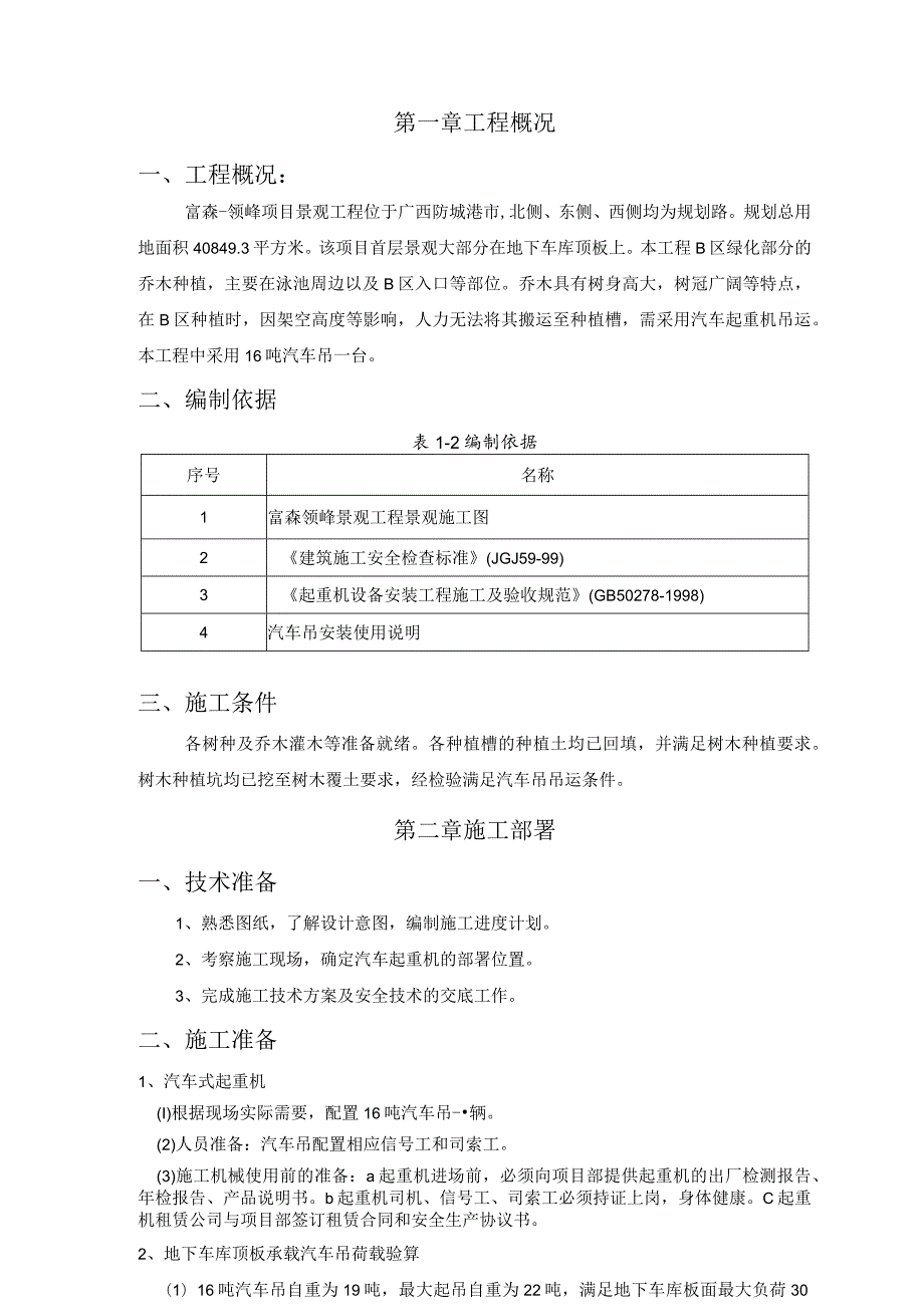 山峰项目景观工程施工组织设计.docx_第1页