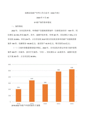 成都法院破产审判工作白皮书(2022年度).docx