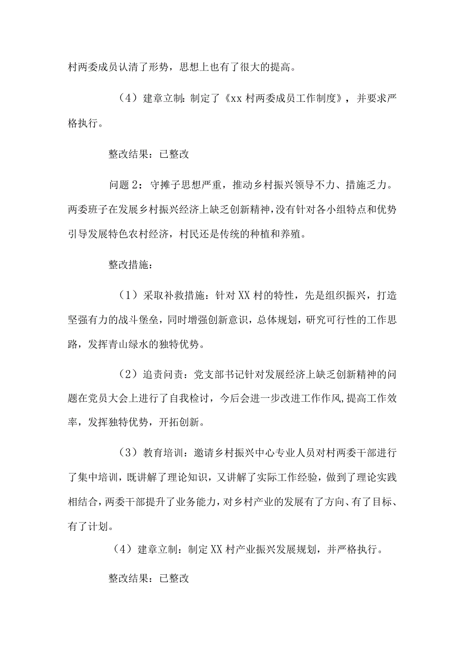 村支部委员会关于巡察整改情况的报告.docx_第2页