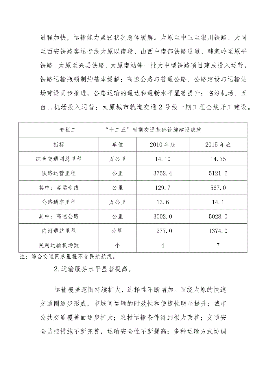 省五年综合交通运输体系规划.docx_第2页