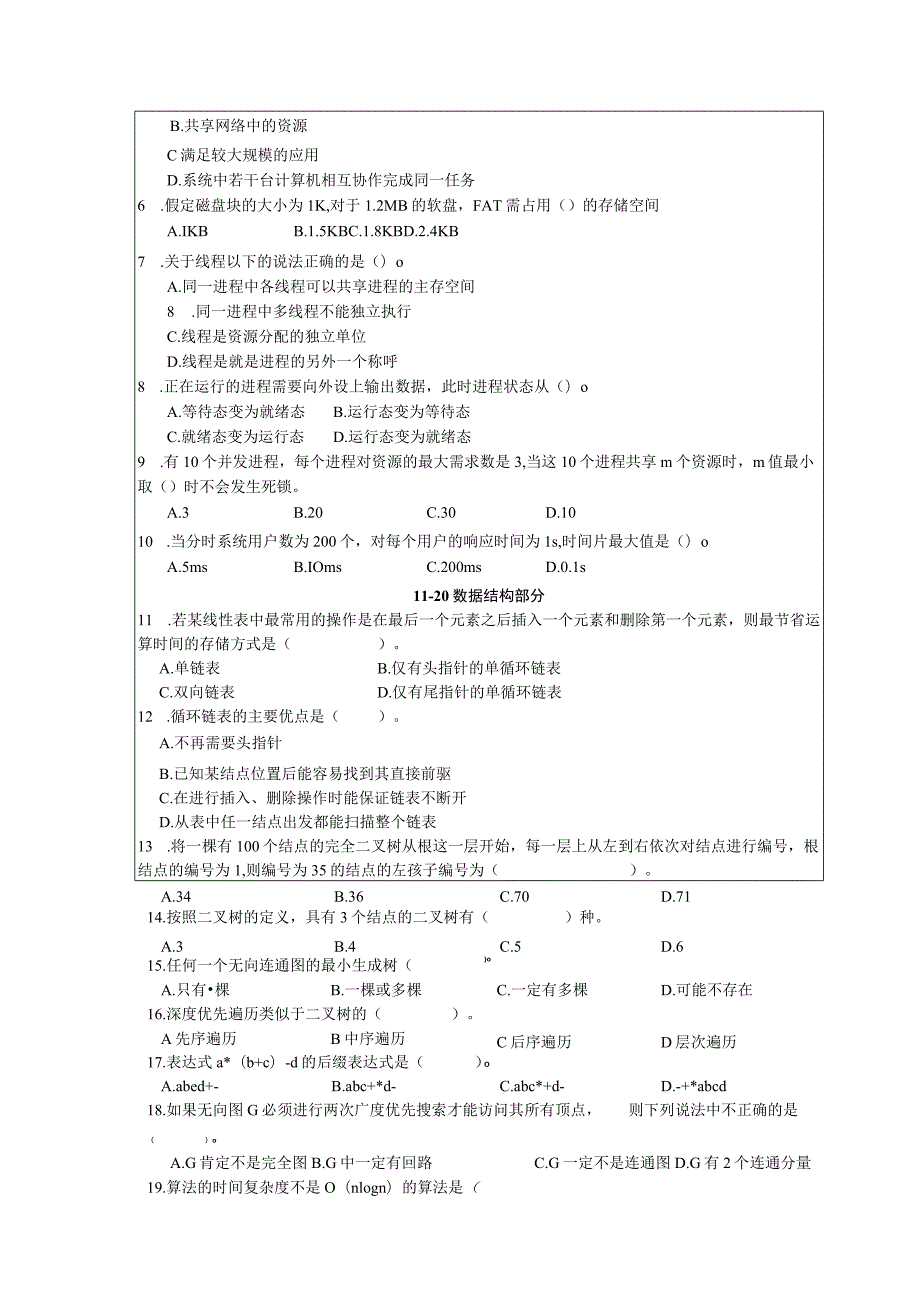 848 计算机基础综合-暨南大学2023年招收攻读硕士学位研究生入学考试试题.docx_第2页