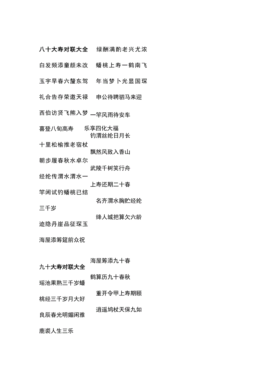 恭祝妹夫大寿对联大全.docx_第3页