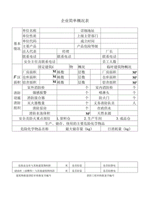 企业简单概况表.docx