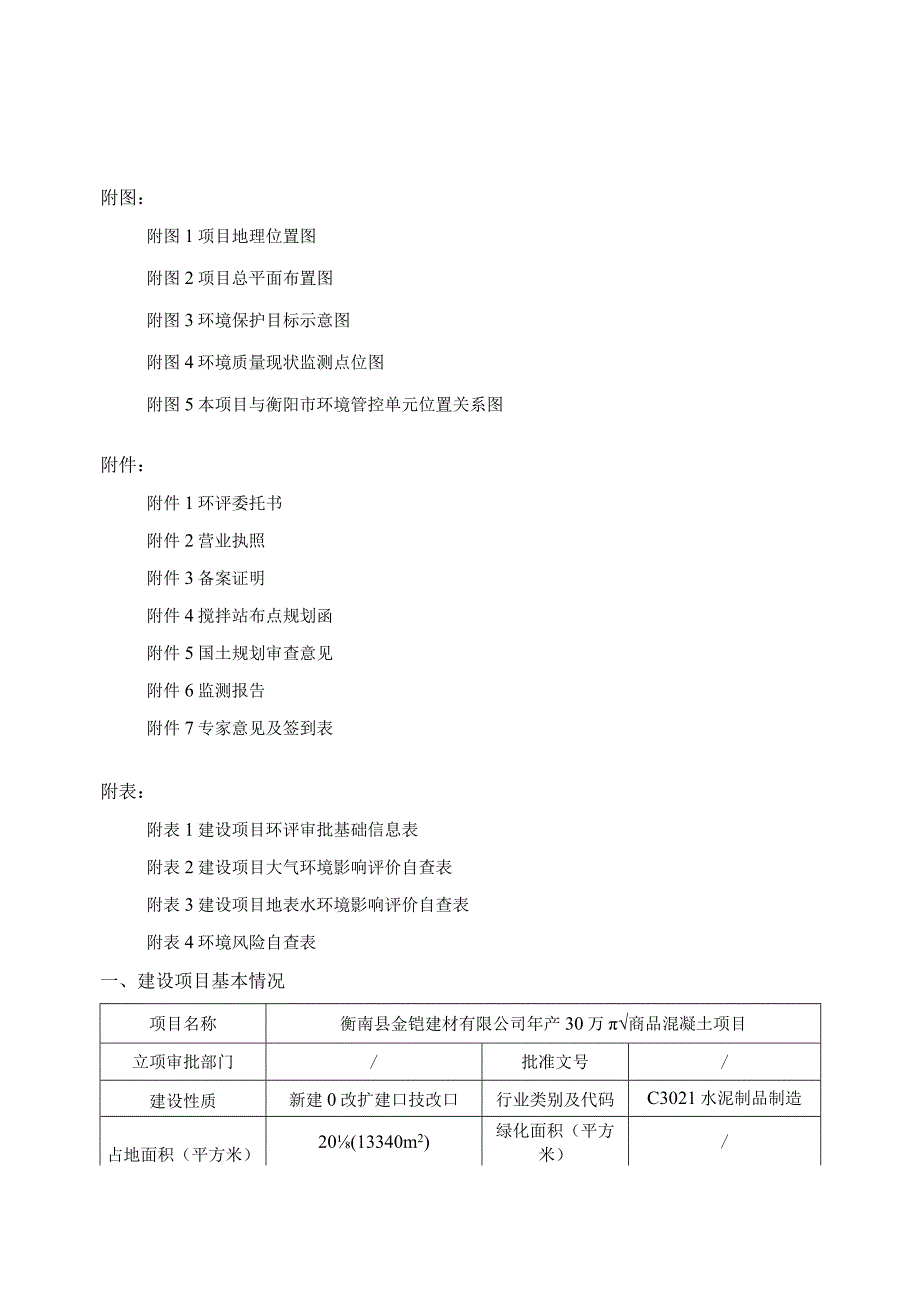 年产30万m3商品混凝土项目环境影响报告.docx_第2页