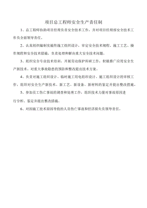 项目总工程师安全生产责任制.docx