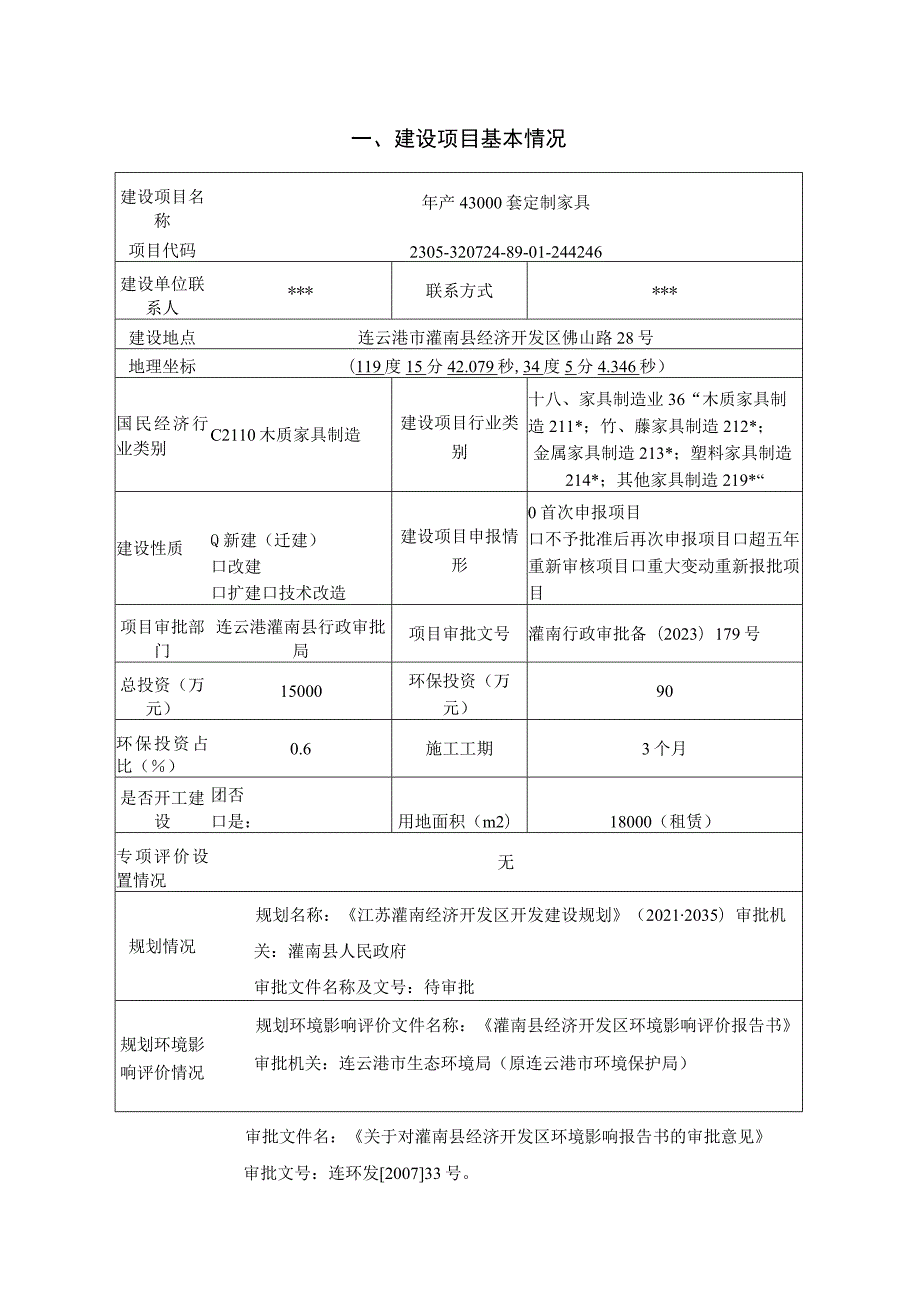 年产43000套定制家具环评报告表.docx_第2页