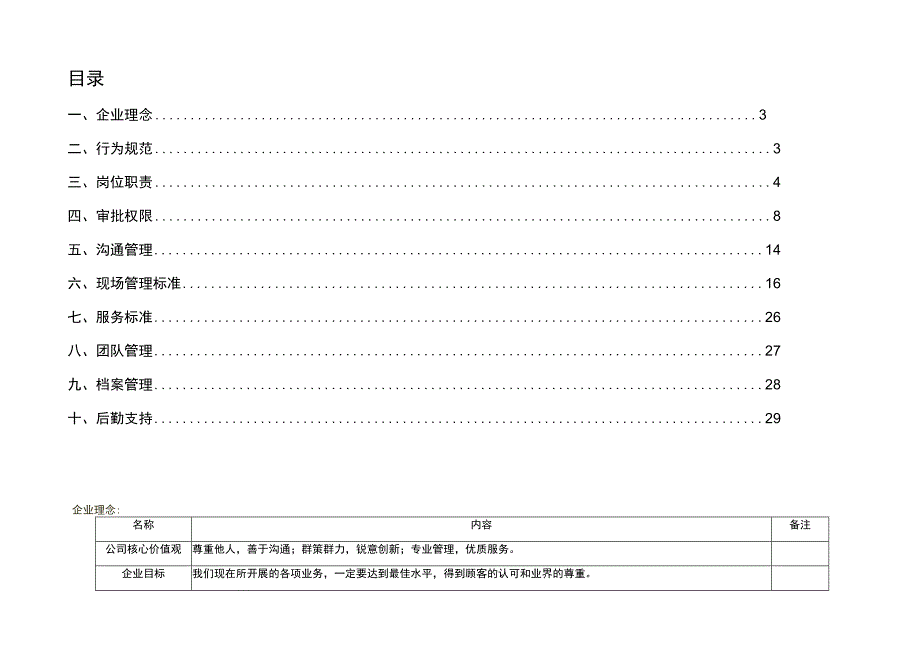 （某某物业管理公司企业）物业项目经理培训工作手册（30页汇编）.docx_第2页