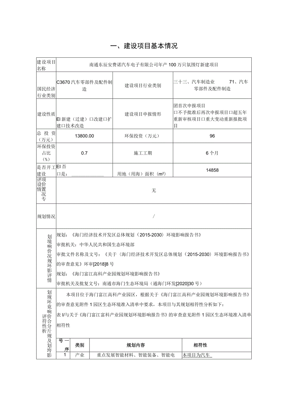 年产100万只氛围灯新建项目环境影响报告.docx_第2页