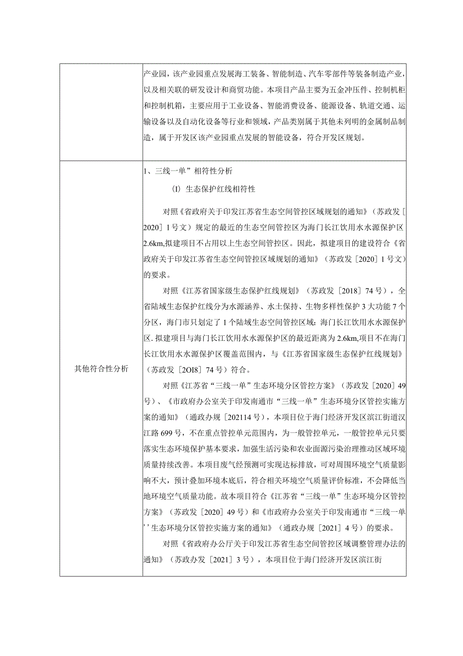 年产5000万件五金冲压件、5万台控制机柜、50万台控制机箱新建项目环境影响报告.docx_第2页