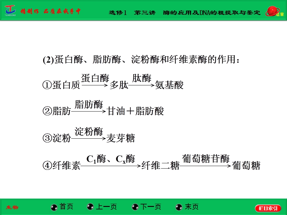 选修1第三讲酶的应用及DNA的粗提取与鉴定.ppt_第2页