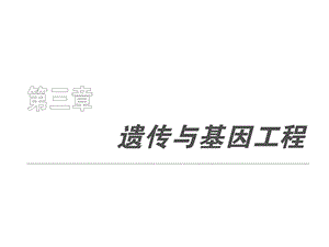 选修部分第三章第二节细胞质遗传基因的结构.ppt