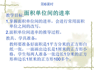 面积单位间进率.ppt