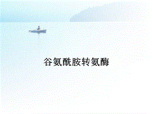 谷氨酰胺转氨酶.ppt