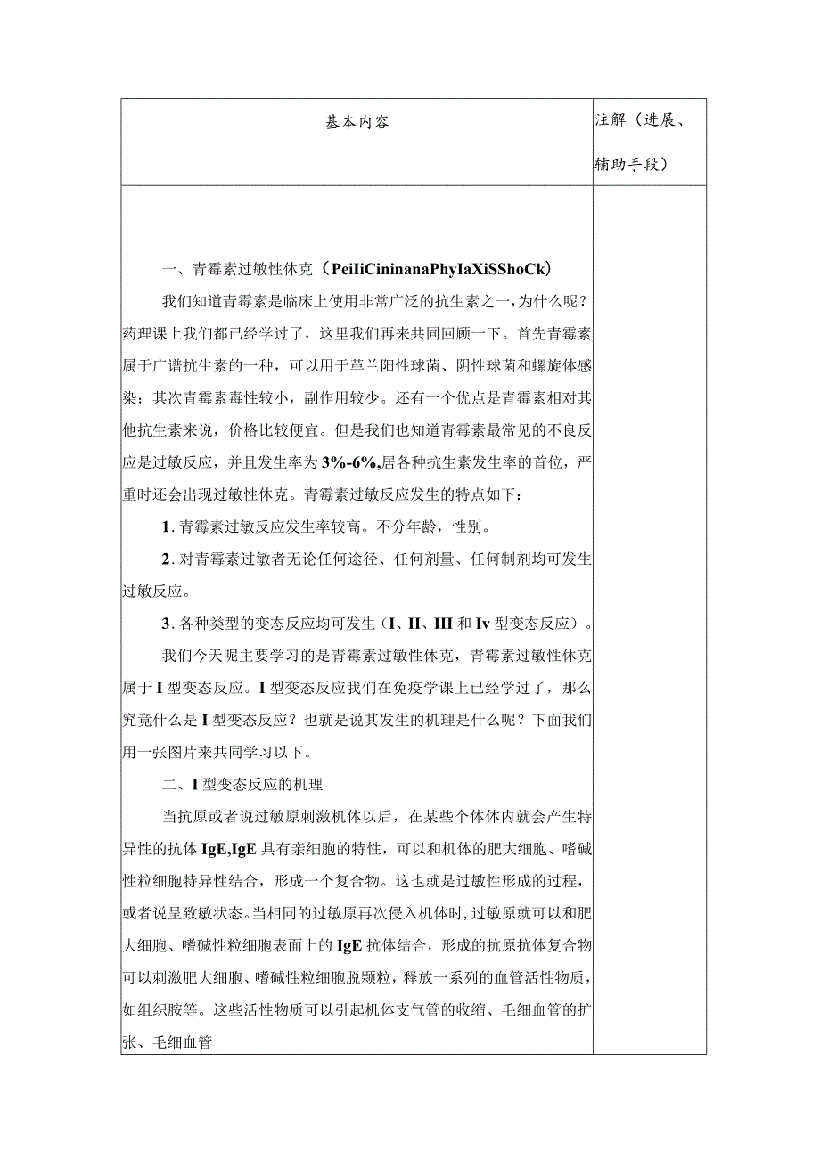 医学院教案 基础护理学课程 青霉素过敏性休克及其处理.docx_第2页