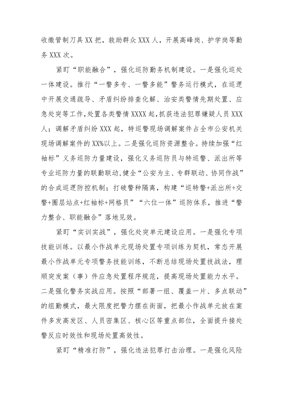 公安推进夏季治安打击整治“百日行动”总结(九篇).docx_第2页