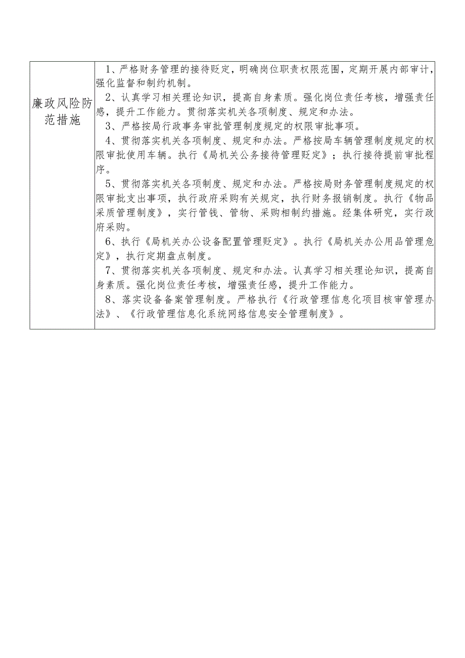 某县自然资源部门办公室干部个人岗位廉政风险点排查登记表.docx_第3页