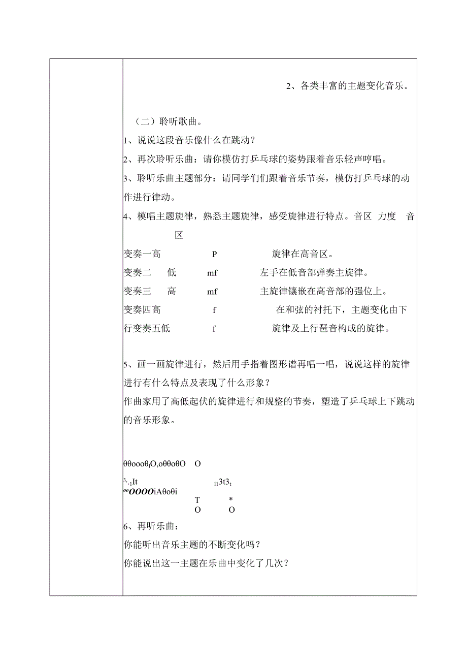 【核心素养目标】人音版（2013）小学四年级音乐上册《乒乓变奏曲》教学设计.docx_第2页