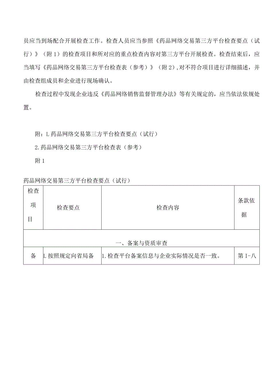 《药品网络交易第三方平台检查指导原则(征求意见稿)》.docx_第3页