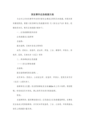 突发事件应急救援方案.docx