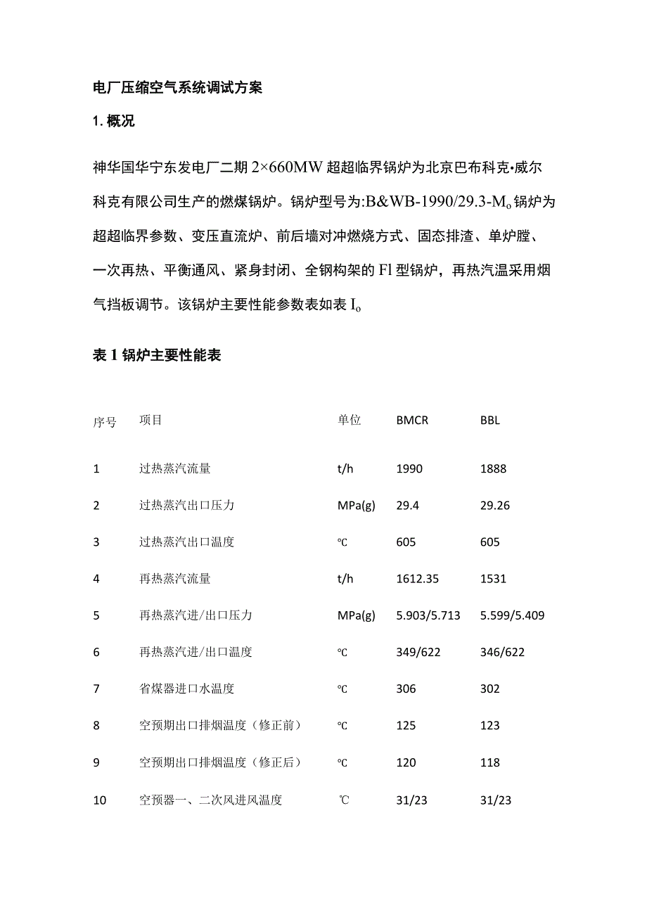 电厂压缩空气系统调试完整方案.docx_第1页