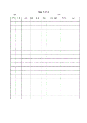 留样登记表.docx