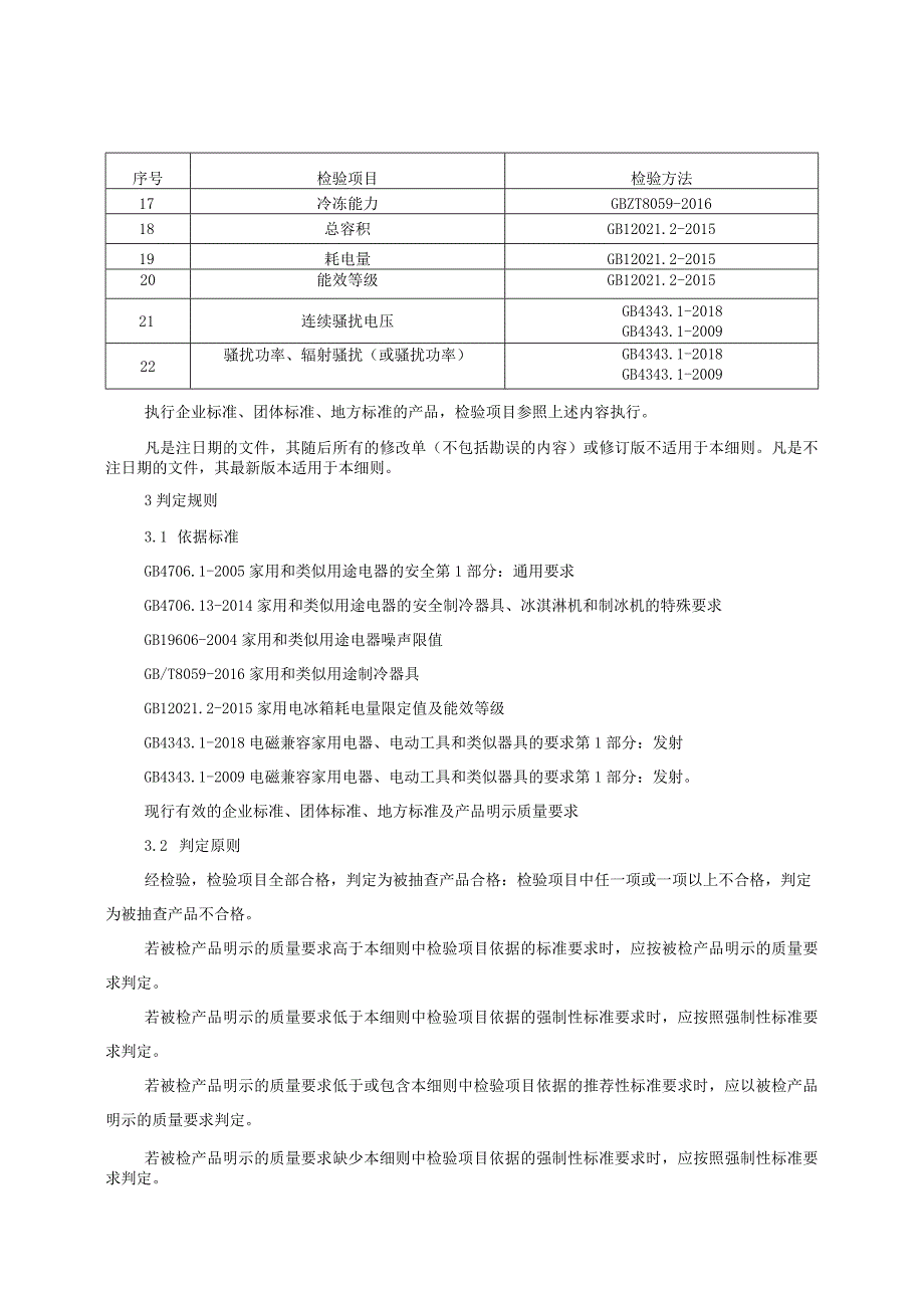 电冰箱产品质量监督抽查实施细则（2022年版）.docx_第2页