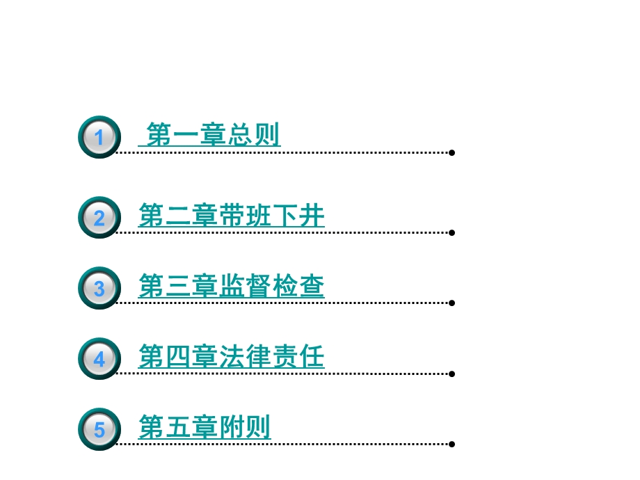 金属非金属地下矿山企业领导带班下井及监督检查暂行规定.ppt_第1页