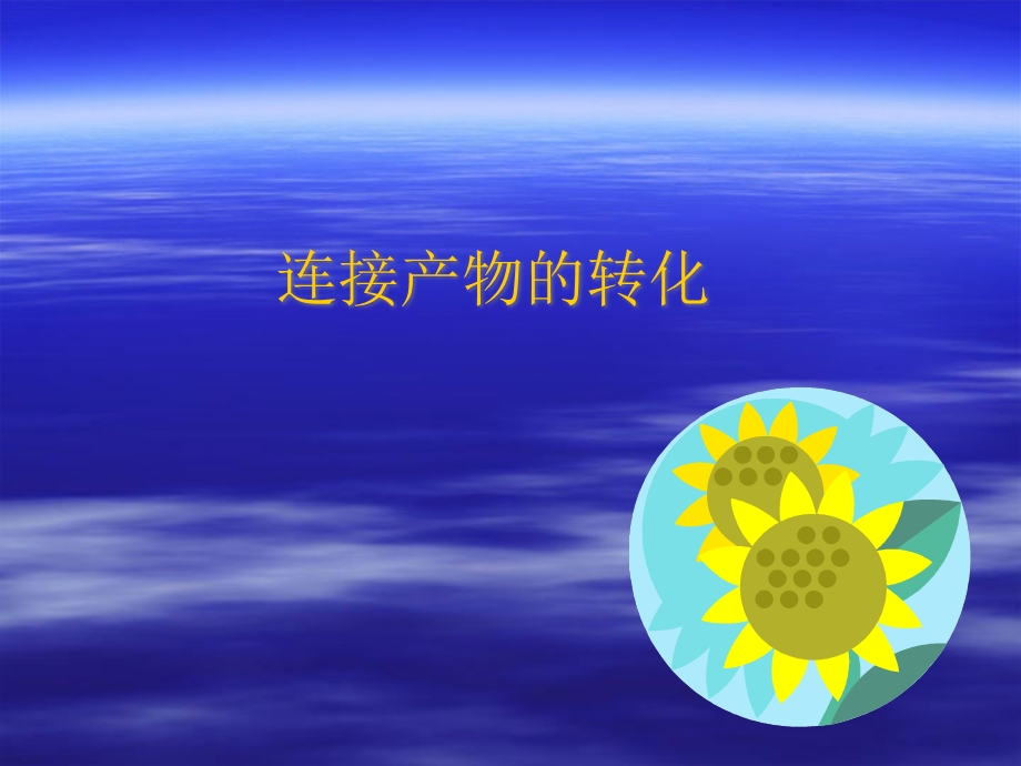 连接产物的转化.ppt_第1页