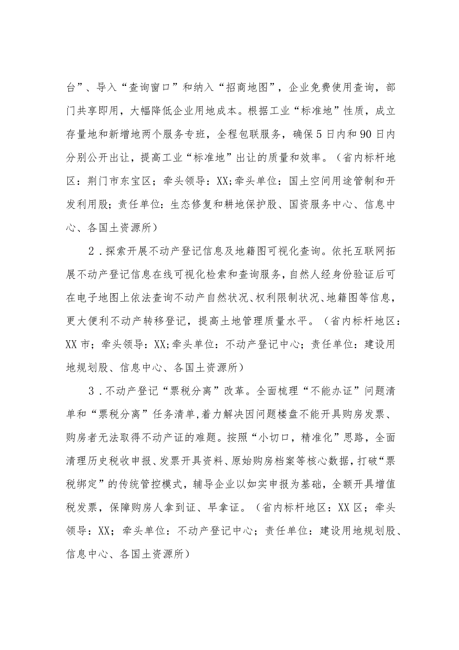 XX县自然资源和规划系统复制推广优化营商环境改革举措和典型经验实施方案.docx_第2页