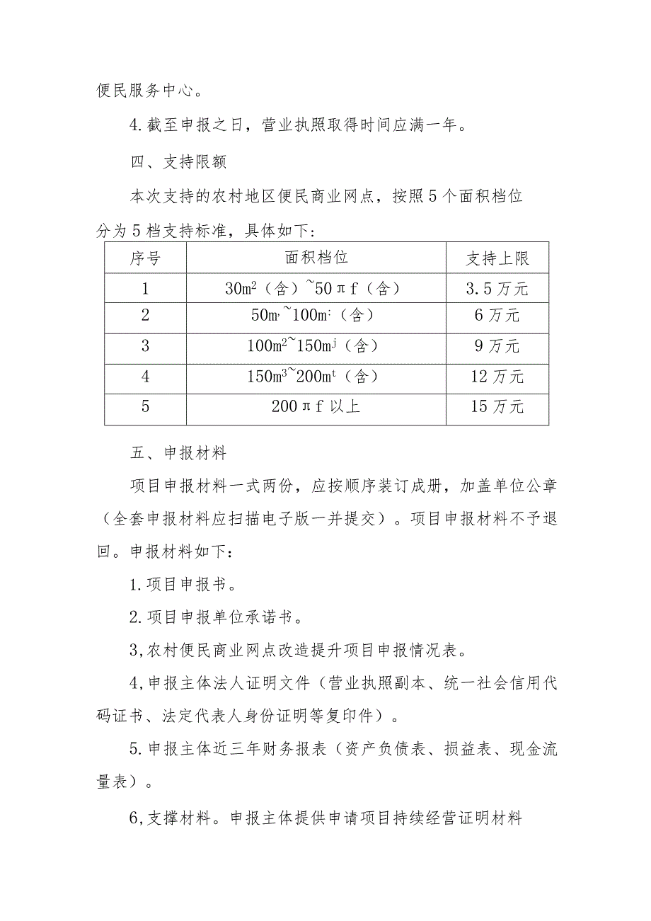 北京市关于申报2023年农村便民商业网点改造提升项目的通知.docx_第3页