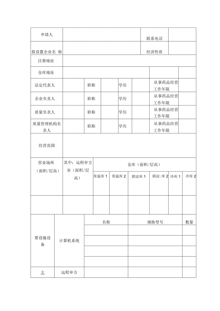 设置药品零售连锁企业申请表.docx_第2页